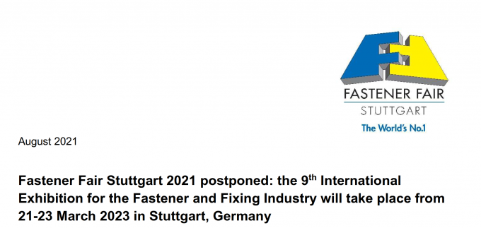 dernières nouvelles de l'entreprise Avis au sujet de l'ajournement de l'exposition d'attache de Stuttgart  0